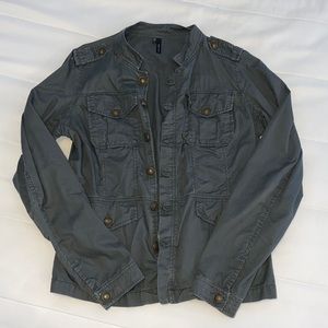 Maurices army green utility jacket size small